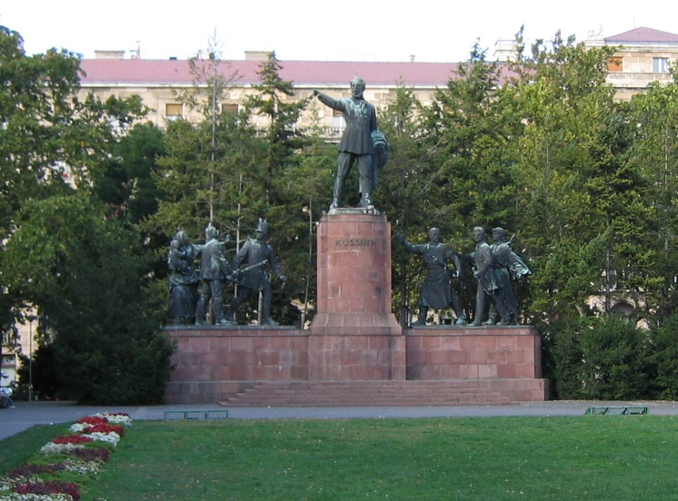Lajos Kossuth, Budapest